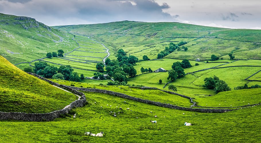 England City, great, malham, tranquility, crop Free HD Wallpaper