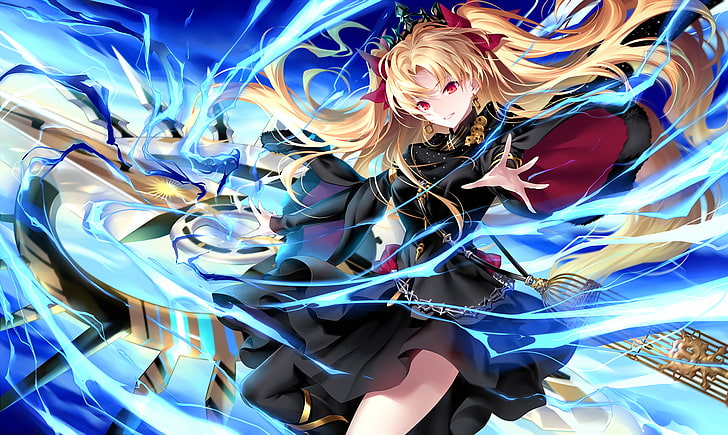 Ereshkigal Fate Go, blue, adult, full frame, lifestyles Free HD Wallpaper