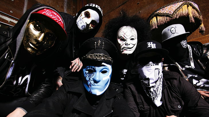 Funny Man Hollywood Undead, masks, sailor, scene, undead Free HD Wallpaper