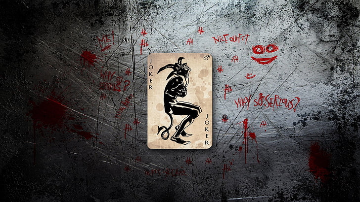 Joker Card History, creativity, grunge, joker, leaving Free HD Wallpaper