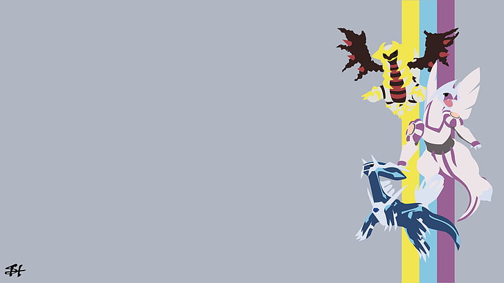 Kami Trio Pokemon, nature, paper, studio shot, outdoors Free HD Wallpaper