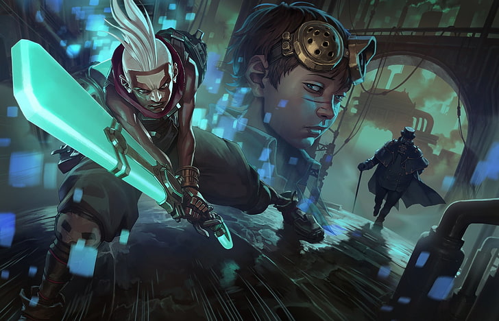 league of legends, ekko league of legends, video game