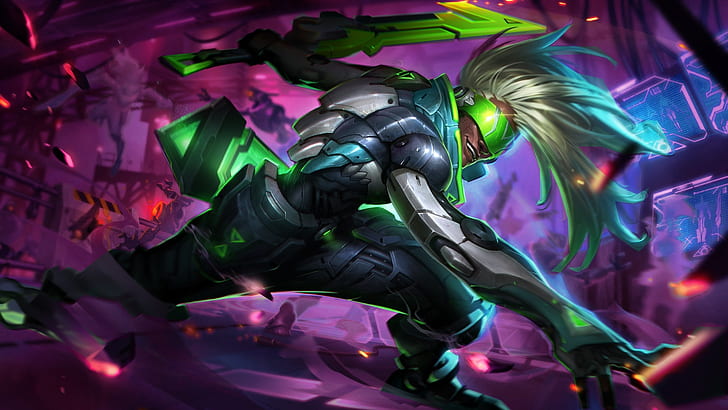 league of legends, ekko Free HD Wallpaper