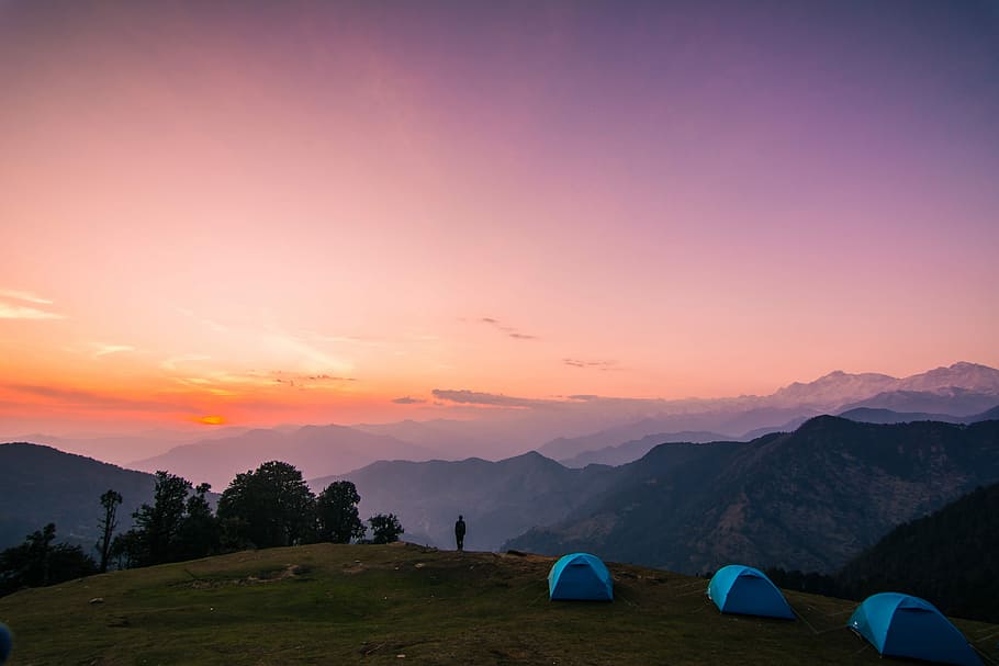 outdoors, india, idyllic, mountain range Free HD Wallpaper