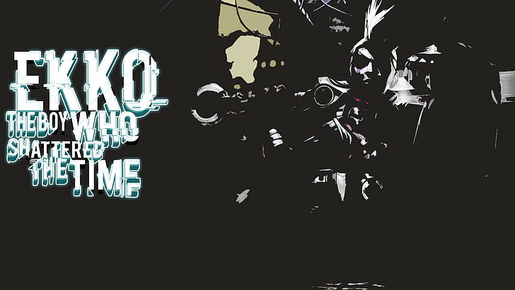 time, league of legends, simple, ekko Free HD Wallpaper