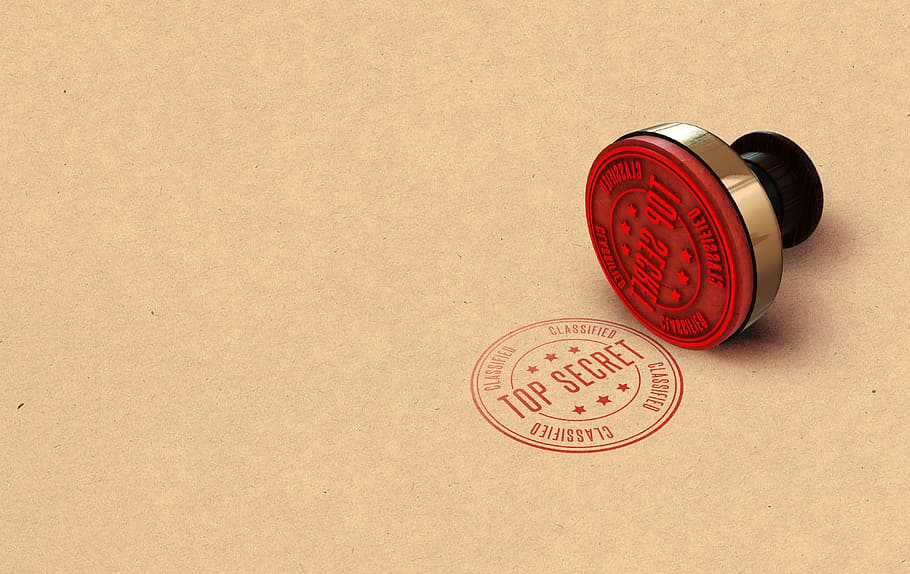 Top Secret Stamp Font, closeup, imprint, sign, single object Free HD Wallpaper