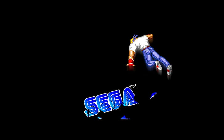 16-Bit Mario, sega, streets of rage, 16bit, axel stone Free HD Wallpaper