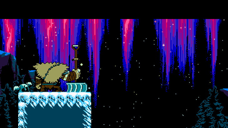 16-Bit Pixel Art, 16bit, 8-bit, 8bit, shovel knight Free HD Wallpaper