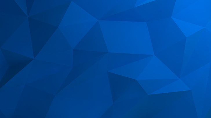 3D Geometric Blue, diamond shaped, composition, high contrast, art and craft Free HD Wallpaper