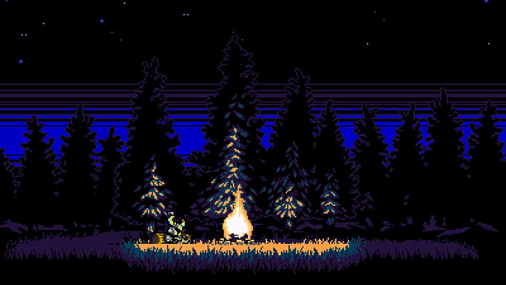 8bit, 16bit, shovel knight, Shovel Knight Free HD Wallpaper