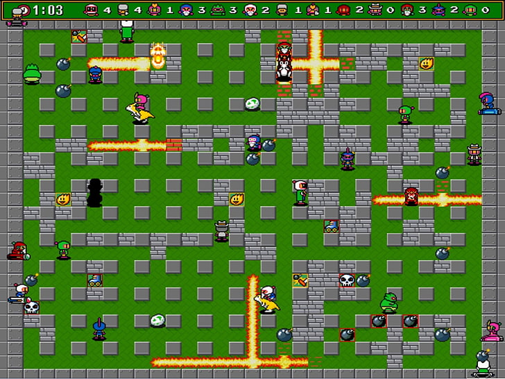 bomberman, games, video, 16 bit