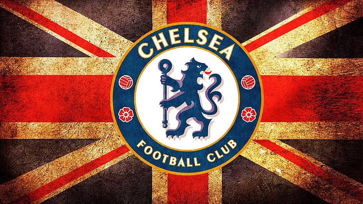 Chelsea FC Logo, indoors, sign, sport, communication Free HD Wallpaper