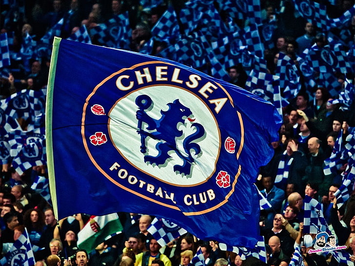 Chelsea FC London, flag, protest, outdoors, text