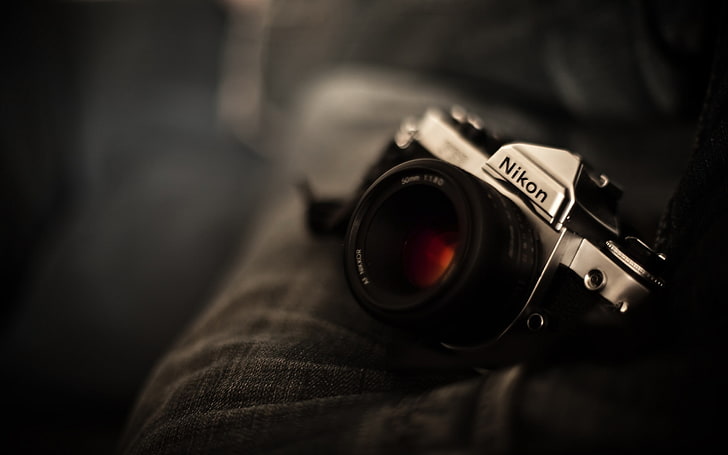 Cool Camera Photography, nikon, one person, retro styled, security Free HD Wallpaper