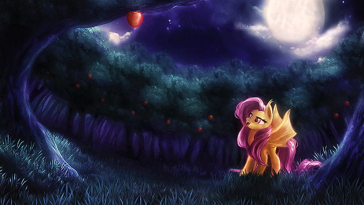 fluttershy my little pony, tv show, my little pony friendship is magic, my little pony Free HD Wallpaper