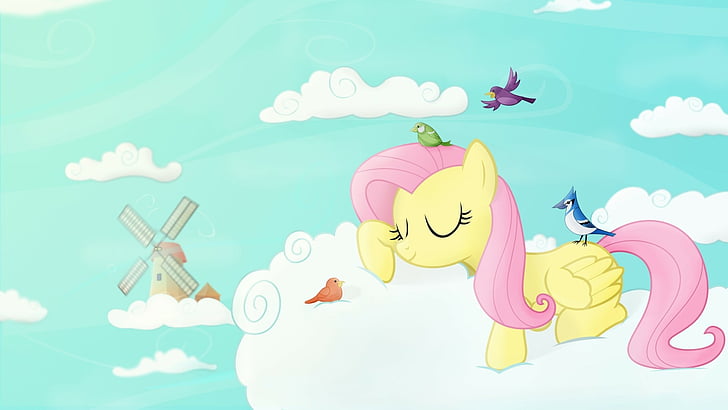 friendship, ponies, magic, clouds