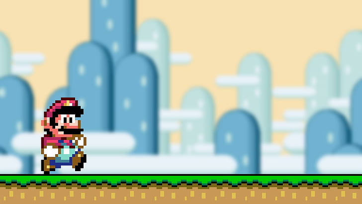 game, bit, 16 bit, mario Free HD Wallpaper