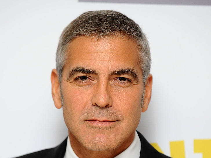 George Clooney Esquire, headshot, manager, businessman, standing Free HD Wallpaper