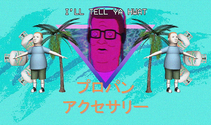 Green Vaporwave, portrait, people, smiling, girls