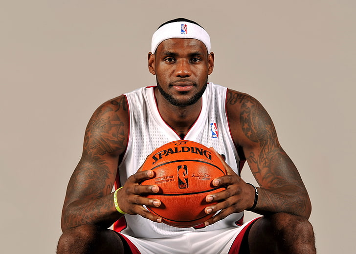 LeBron James Style, adult, front view, healthy lifestyle, serious