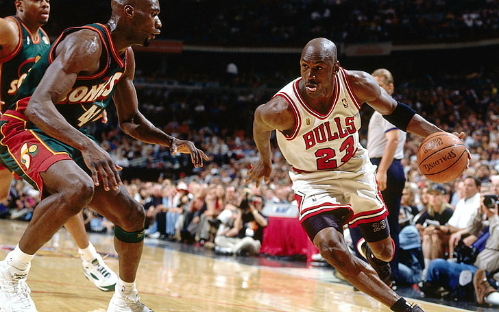 Michael Jordan NBA Photos, rivalry, vitality, sports event, motion Free HD Wallpaper