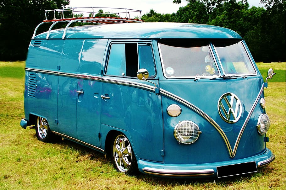 Old Volkswagen Van Models, sun, sand, style, icon Free HD Wallpaper