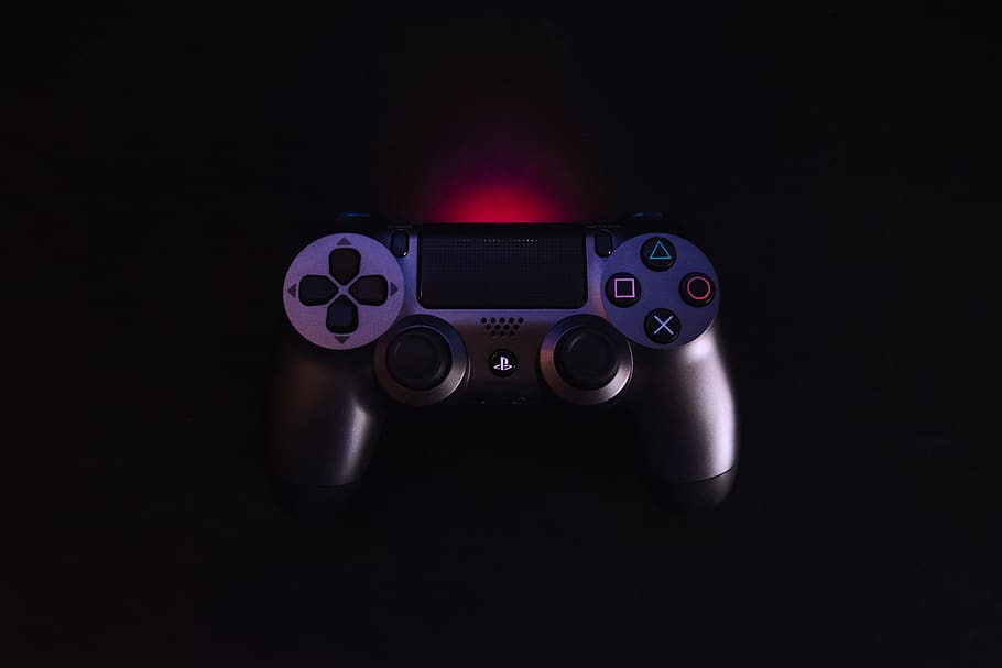 PS4 Controller Decal, photography themes, sony, studio shot, closeup Free HD Wallpaper