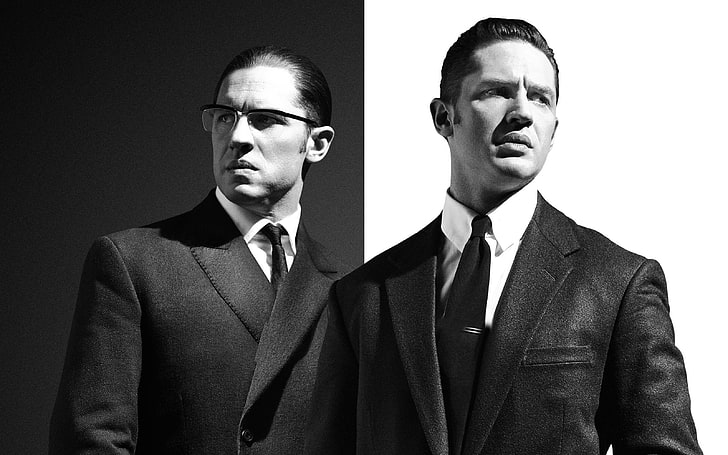 Tom Hardy Twin Movie, adults only, one man only, tie, menswear