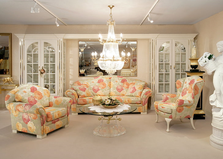 Traditional Formal Living Room Sets, luxury, interior, elegance, white