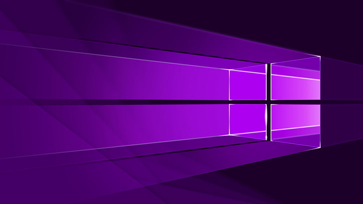 Asus Windows 1.0, logo, windows 10, operating system, purple Free HD Wallpaper