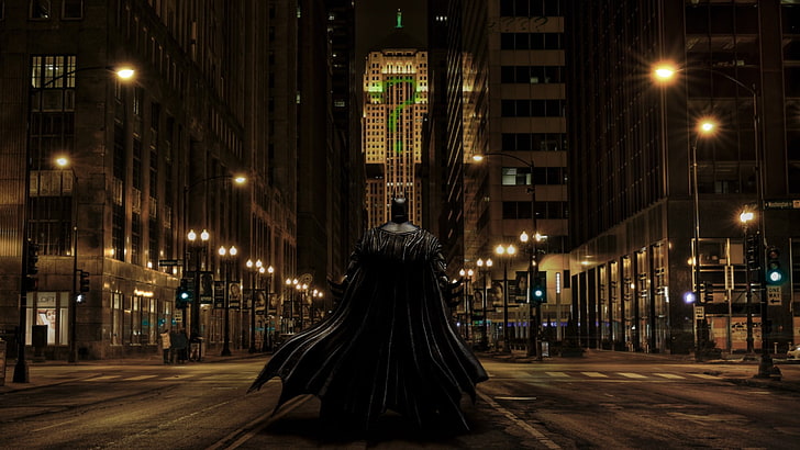 Batman Gotham, architecture, building, illustration, chicago Free HD Wallpaper