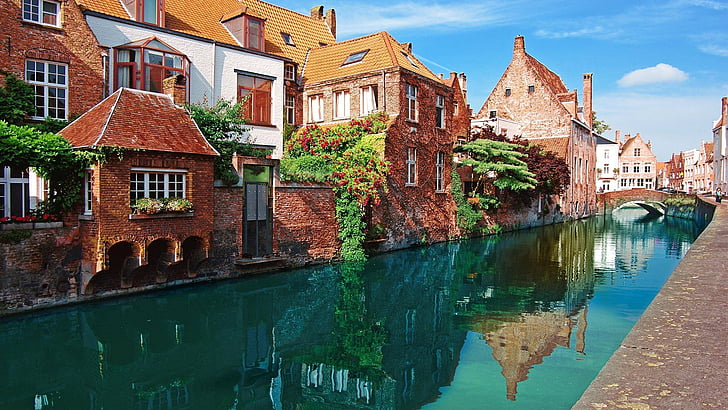 Belfry of Bruges, historical, wall, defensive structure, structure Free HD Wallpaper