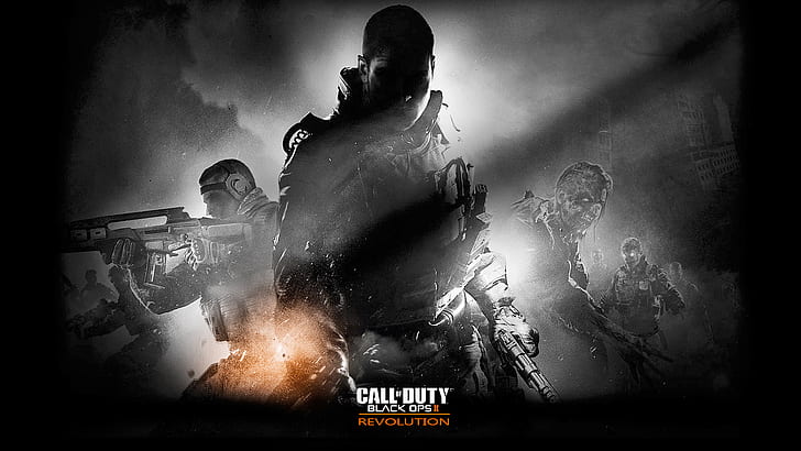 Black Ops 2, duty, ops, call, revolution Free HD Wallpaper