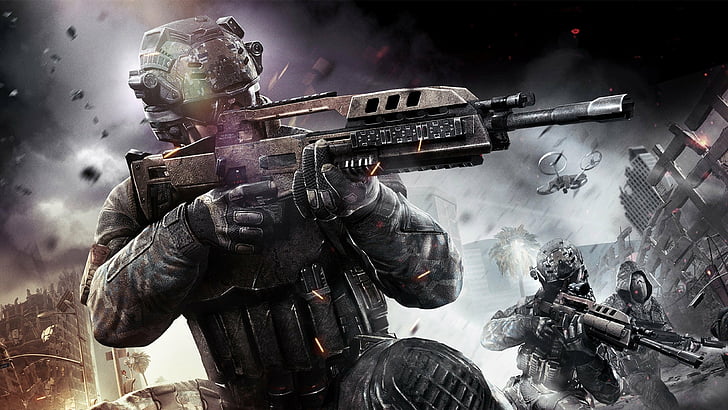 Call of Duty Black, 2,, ops, call, black Free HD Wallpaper