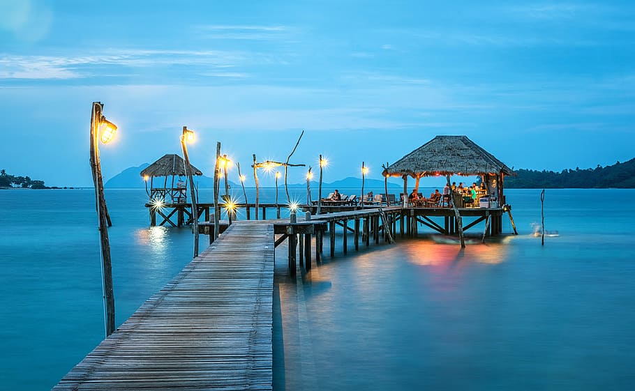 Cancun Swimming Beach, summer, idyllic, fire, hotels