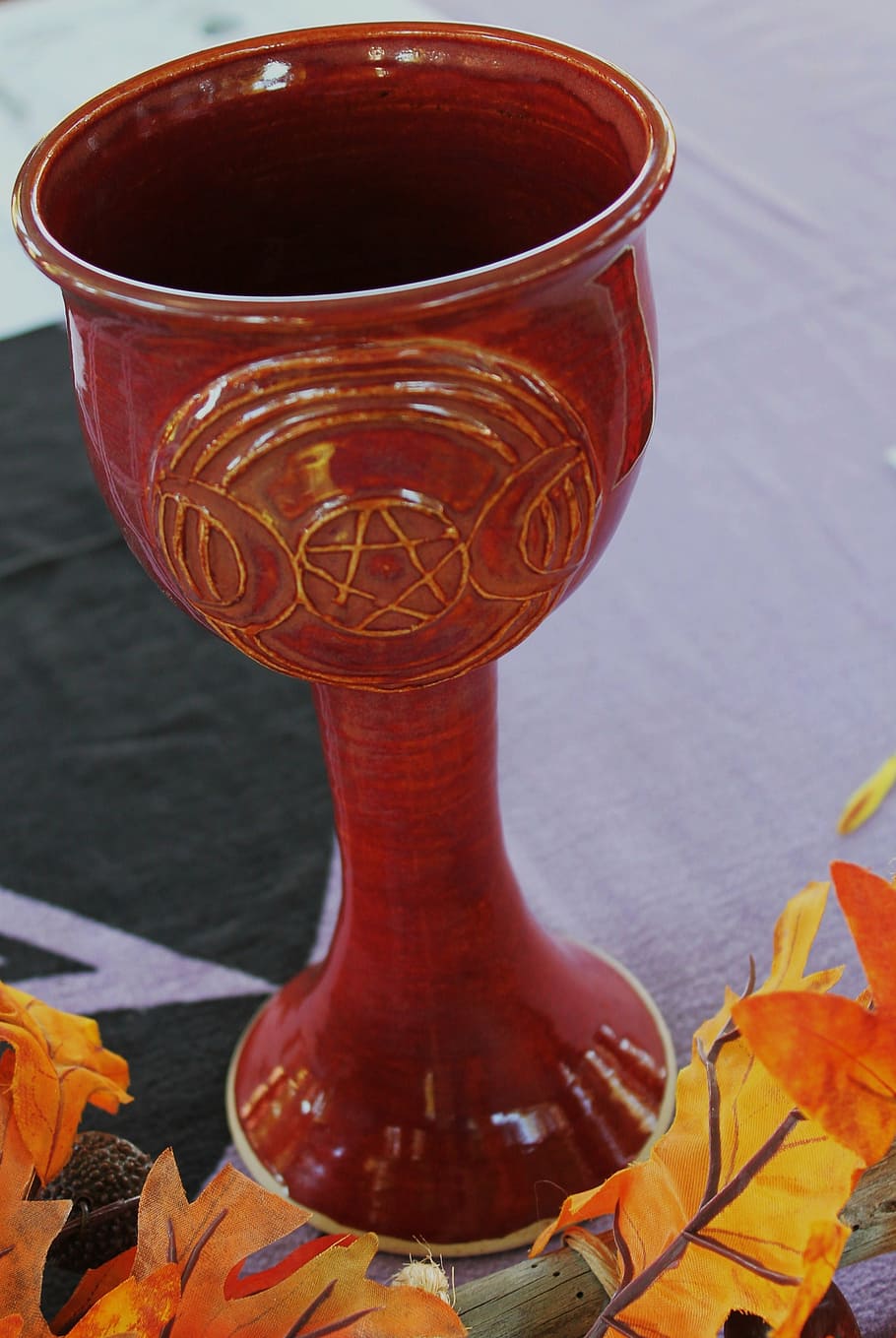 Chalice Symbolism, occult, amber avalona, day, table Free HD Wallpaper