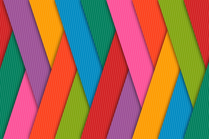 Cool Striped, pink color, closeup, no people, vibrant color Free HD Wallpaper