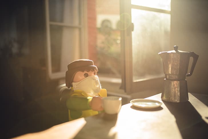 covid19, sunlight, lego, coffee