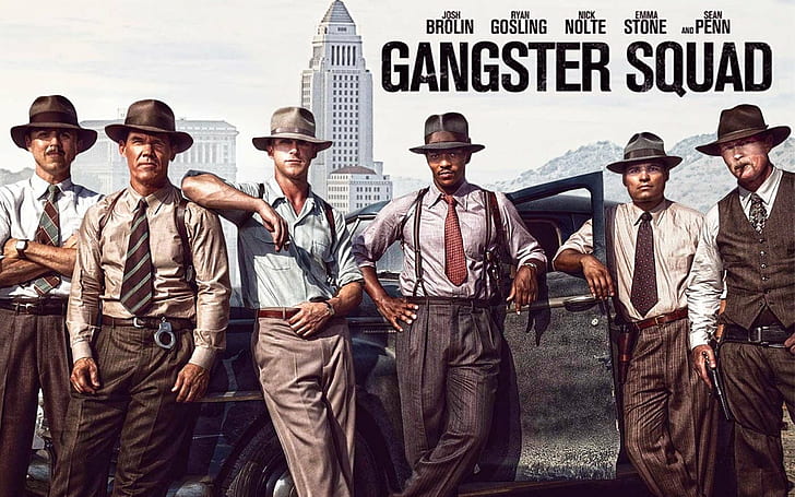 crime, action, gangster, squad Free HD Wallpaper