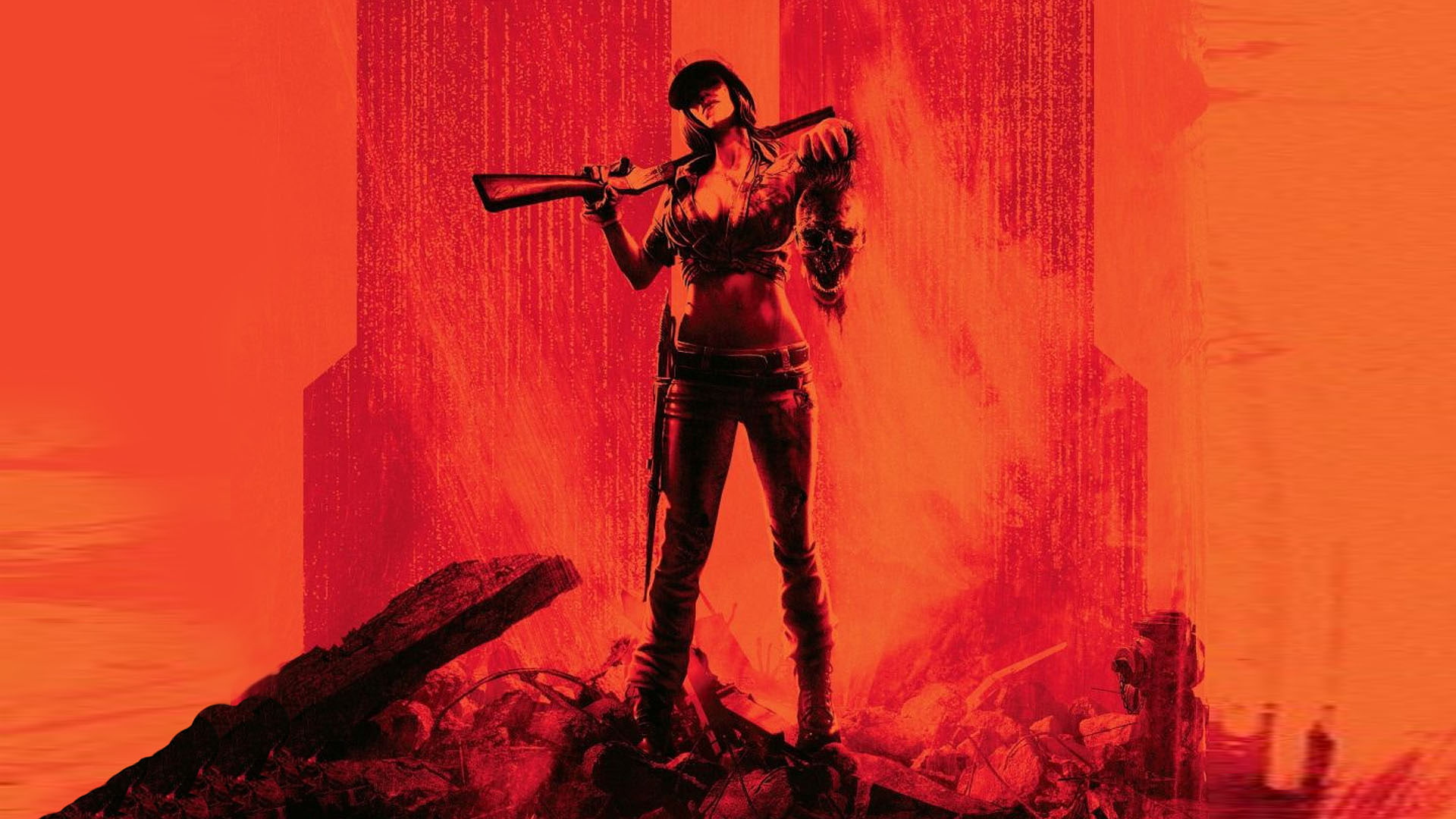 Denizens Black Ops 2, young adult, music, indoors, weapon