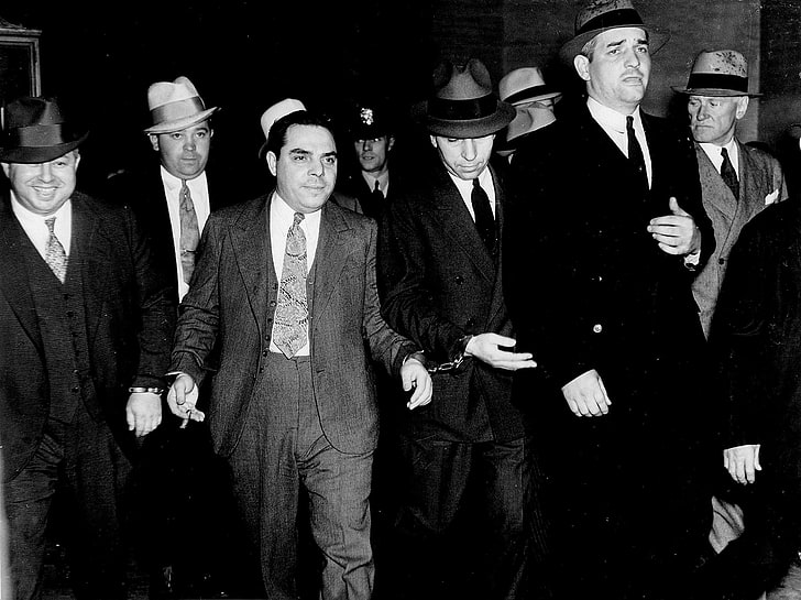 Frank Capone Gangster, side by side, arts culture and entertainment, celebration, front view Free HD Wallpaper