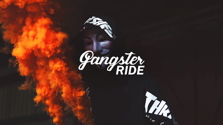 Green Gas Mask, youtube, bmx, gangsters, gangster Free HD Wallpaper