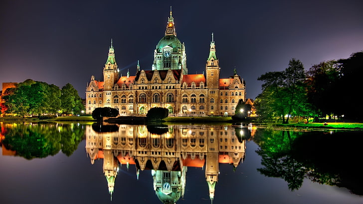 Hannover Germany, medieval, exterior, historic, famous Free HD Wallpaper