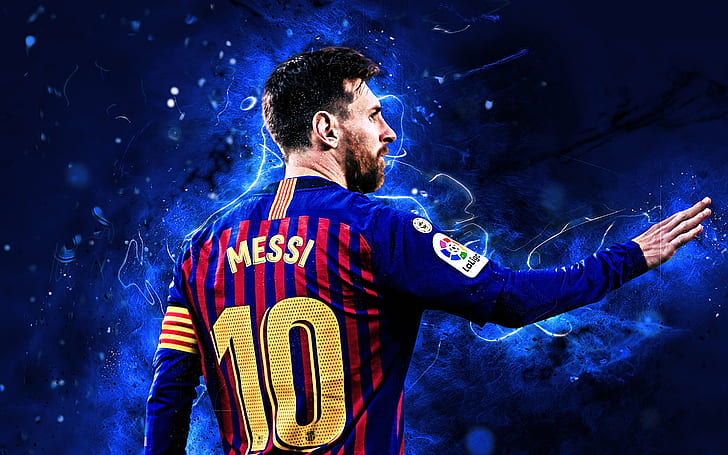 Lionel Messi Barcelona, soccer, argentinian, fc barcelona, lionel messi Free HD Wallpaper