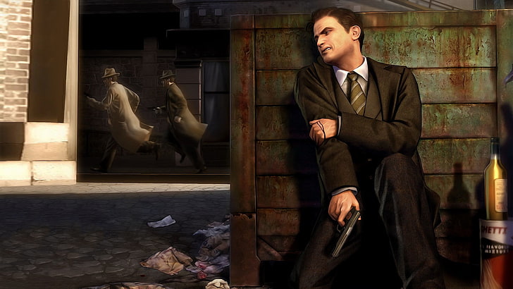 Mafia 2, hurt, gun, mafia, mafia ii Free HD Wallpaper