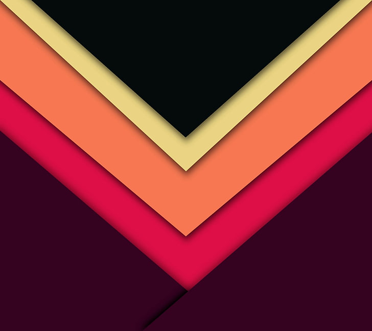 Material Design 1080X1920, shape, simplicity, minimalism, pattern Free HD Wallpaper