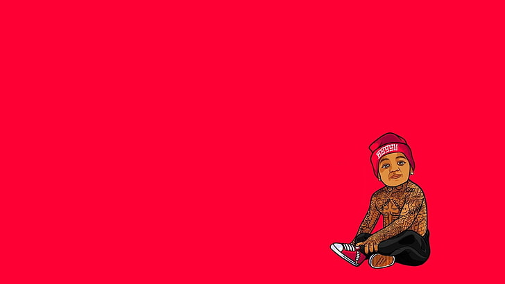 Pink Gangsta, toy, creativity, clothing, males Free HD Wallpaper