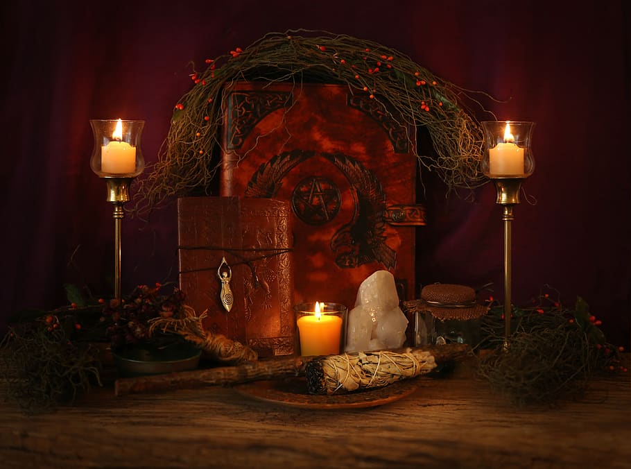 Prayer Altars at Home, no people, tea light, candlestick holder, decoration Free HD Wallpaper