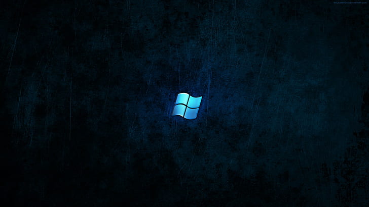 Windows Blue, logo, windows, windows 10 Free HD Wallpaper