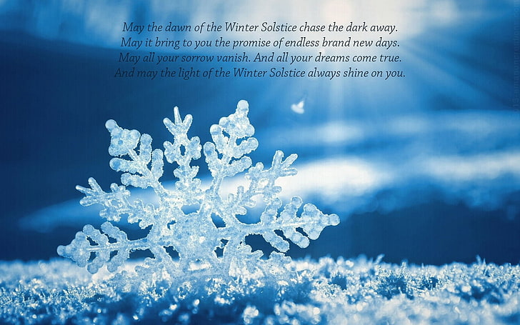 Winter Solstice Wishes, snow, wiccan, nature, Wiccan Free HD Wallpaper